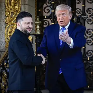 Reunión entre Trump y Zelensky en Mar-a-Lago por la paz en Ucrania: "Estamos en las etapas finales", dijo el norteamericano