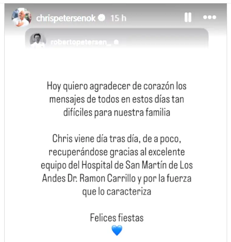 comunicado de la familia