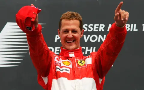 Michael Schumacher en sus tiempos dorados como múltiple campeón de la Fórmula 1.