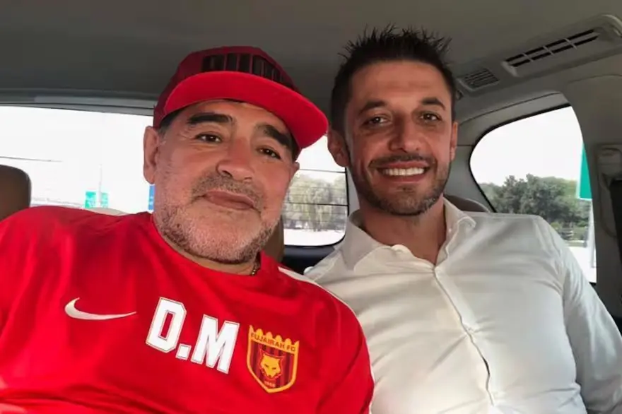Morla y Maradona