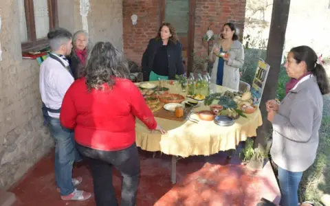 La mesa de los salteños