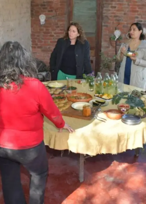 La mesa de los salteños