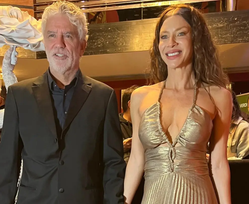 Romina Gaetani y su ahora ex pareja