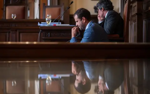 Emiliano Estrada en tribunales federales