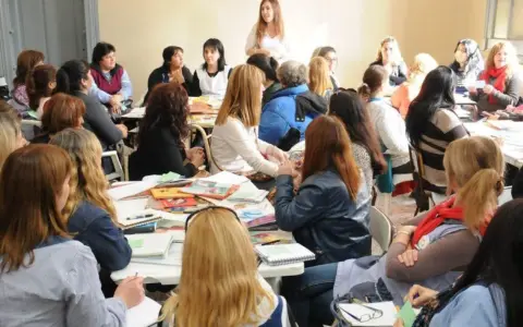 Docentes en capacitación