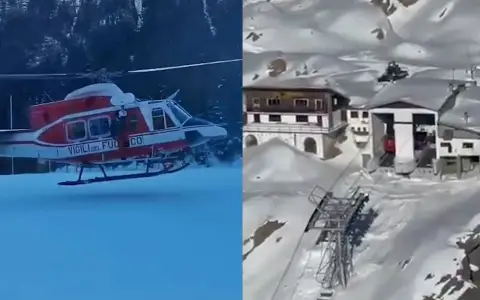 Rescate en Italia.