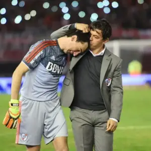 Gallardo quiere de vuelta a Barovero, pero ahora en su cuerpo técnico
