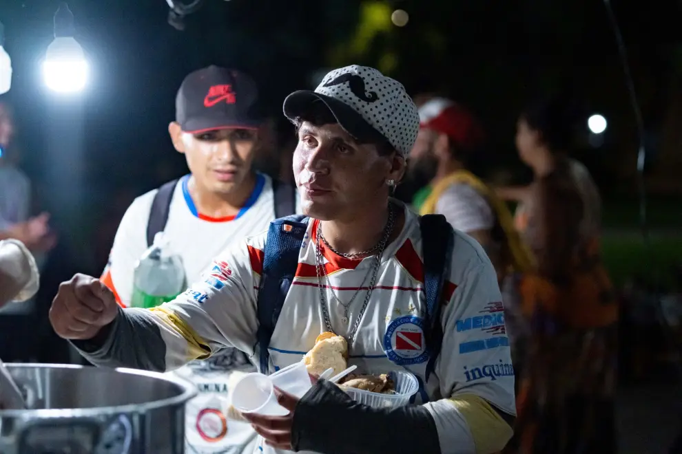 Cena Solidaria de Año Nuevo en el parque San Martín