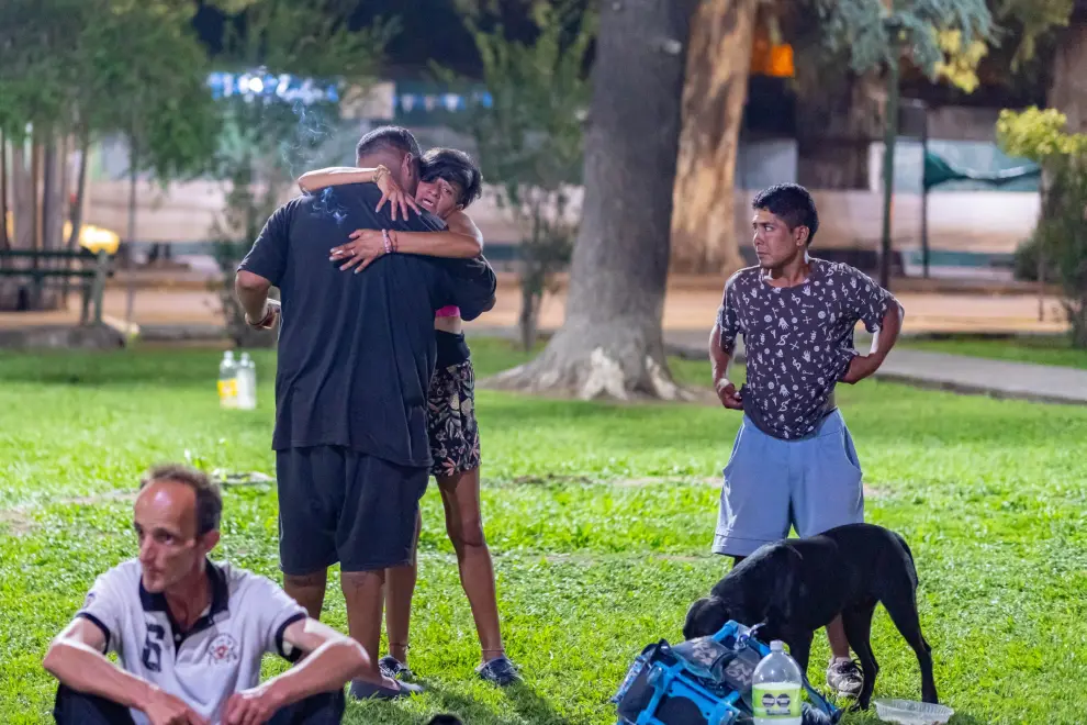 Cena Solidaria de Año Nuevo en el parque San Martín
