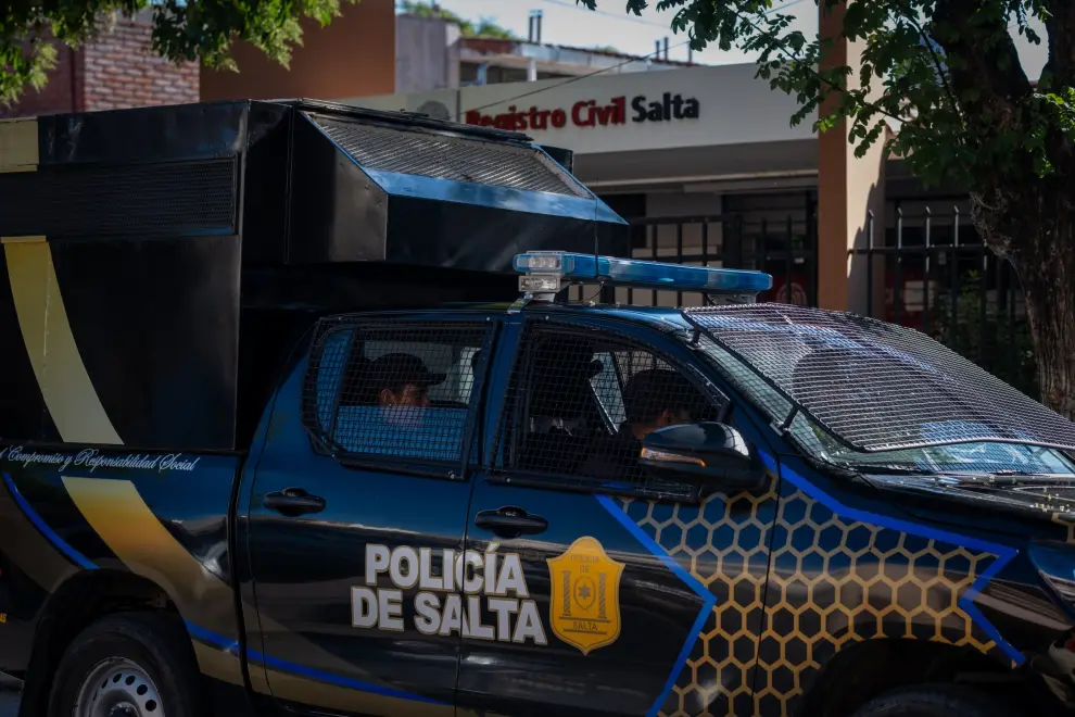 Principio de incendio en el Registro Civil