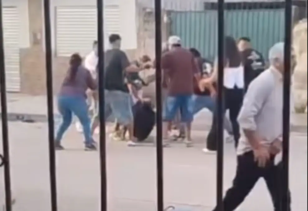 Batalla campal en Rosario de Lerma durante la mañana del 1 de enero