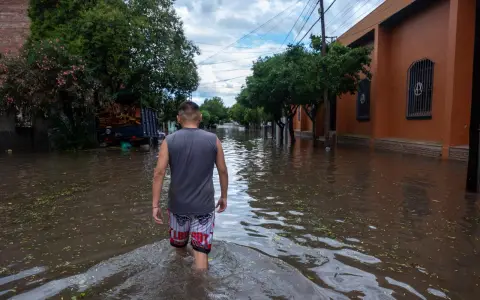 Salta inundada de enero
