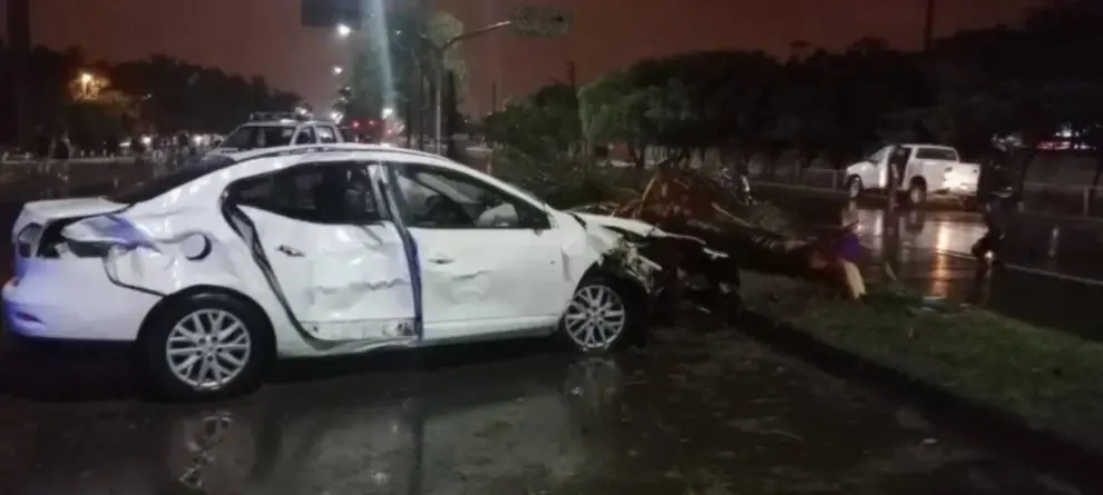 Tragedia en la avenida Paraguay.