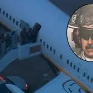 Maduro llegó esposado y custodiado por el FBI: lo trasladan a una prisión federal para ser juzgado por narcoterrorismo