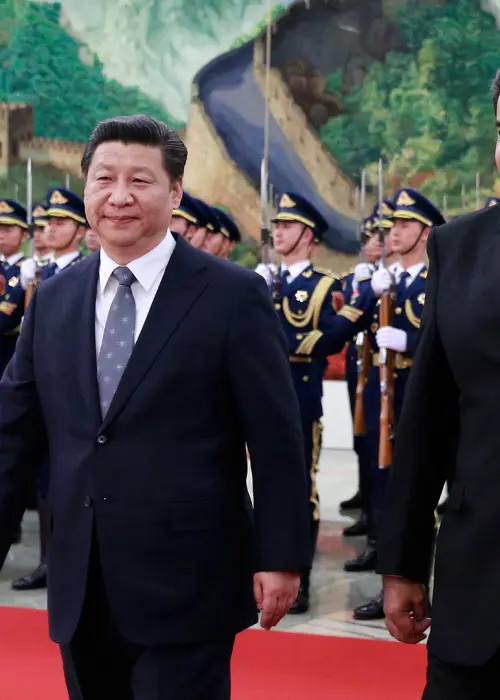 Maduro y Xi Jinping-