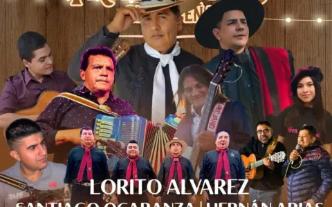 Afiche del festival de peña