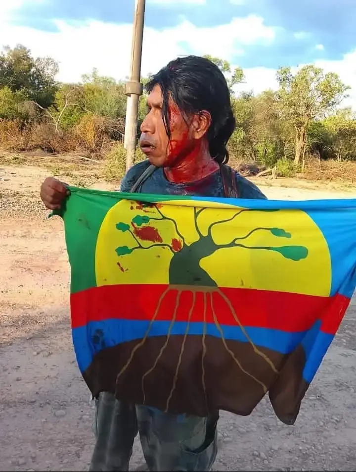 Agresión sufrida en la disputa territorial