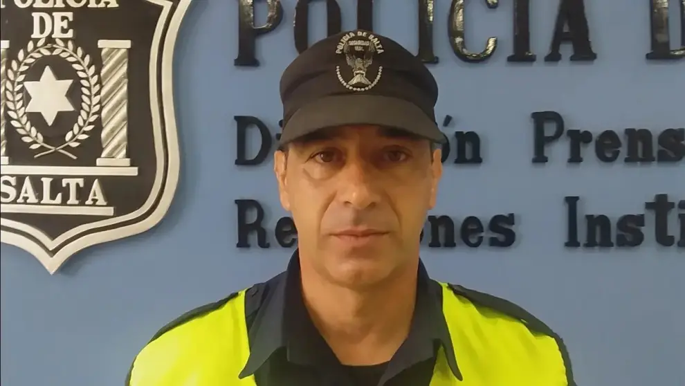 Adrián Sánchez Rosado - director General de Seguridad Vial de la Provincia
