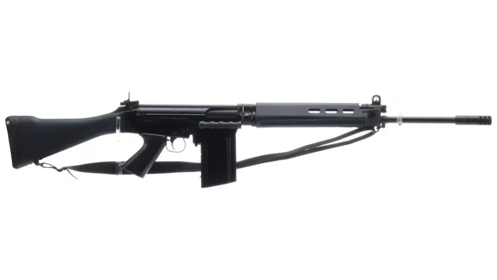 Una versión semi del fusil FAL que utiliza el Ejército Argentino