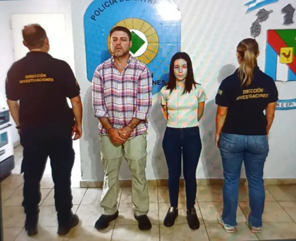 Leonardo Airaldi, al momento de su detención donde se le dictó preventiva hasta el inicio del juicio