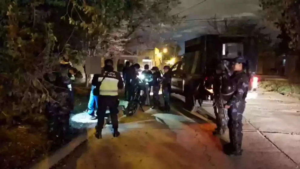Uno de los operativos.