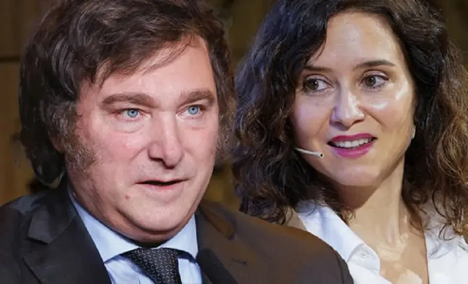 Javier Milei y Isabel Díaz Ayuso