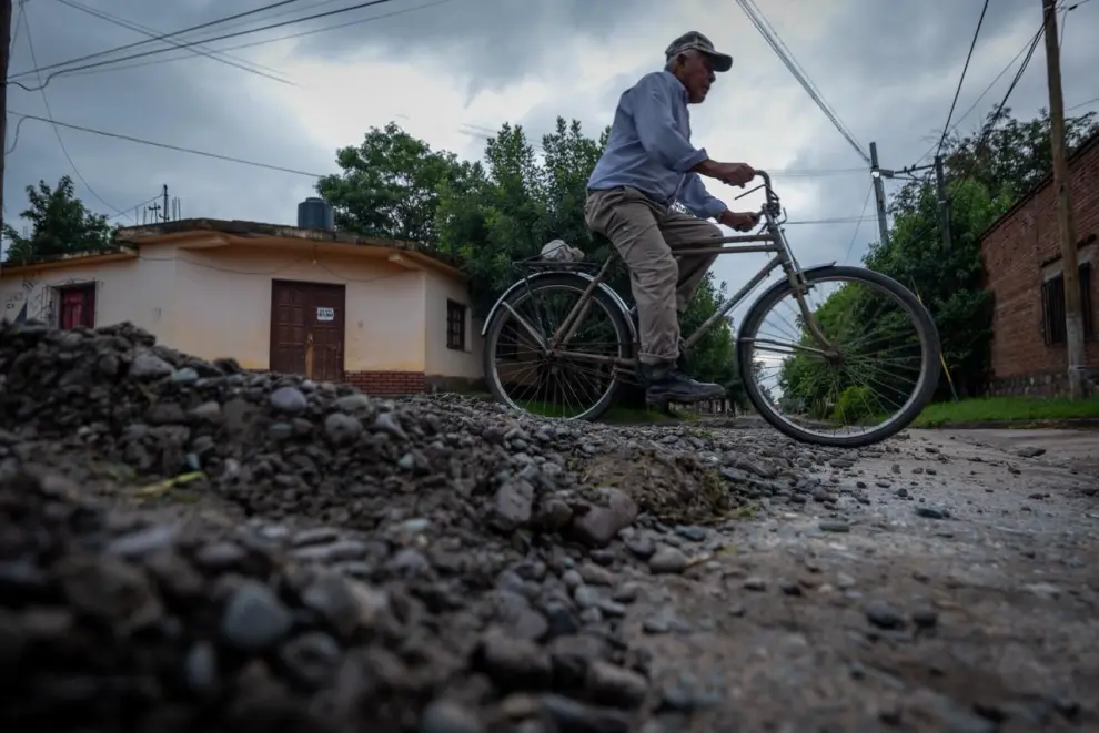 Rosario de Lerma tras el temporal - (Foto: Javier Corbalán)