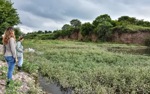 Imagen del Río Arias cuando ambientalistas buscaban yacarés 