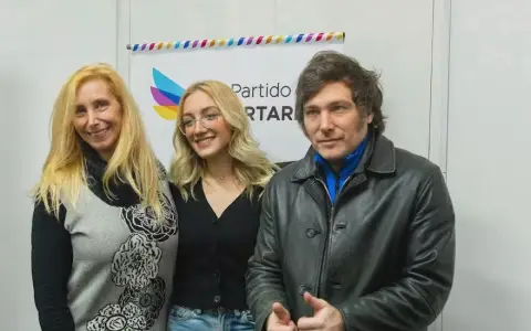 María Eugenia Rolón, Javier y Karina Milai