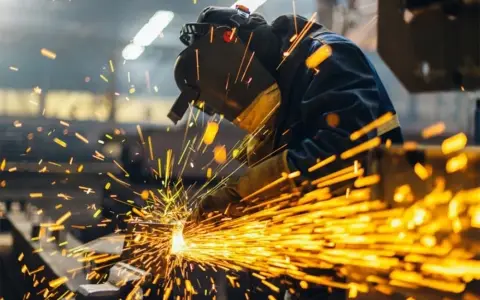 Caída de dos sectores con gran carga de empleo.
