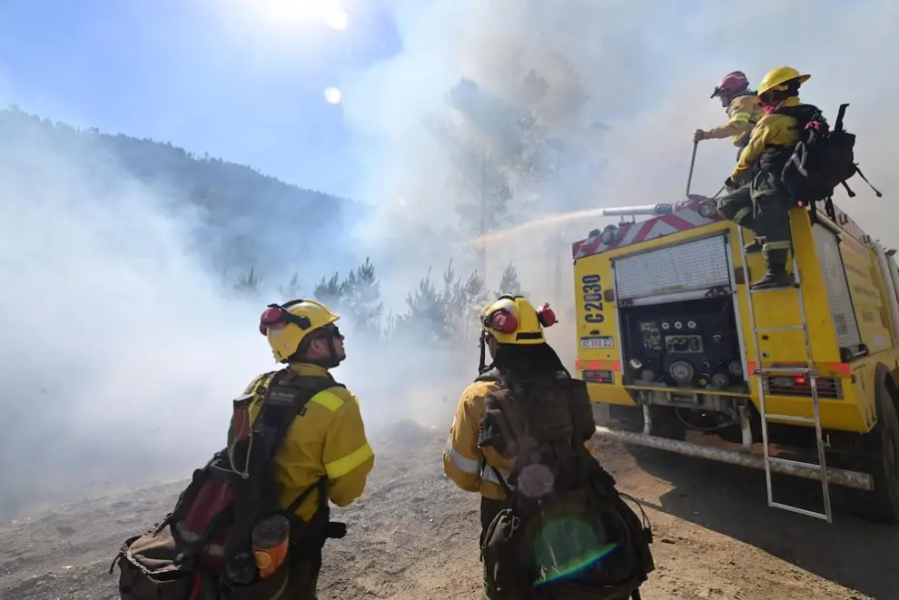Incendios en Chubut