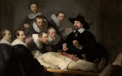 Lección de anatomía del Dr. Nicolaes Tulp
