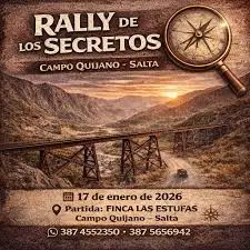 Rally de los Secretos Campo Quijano