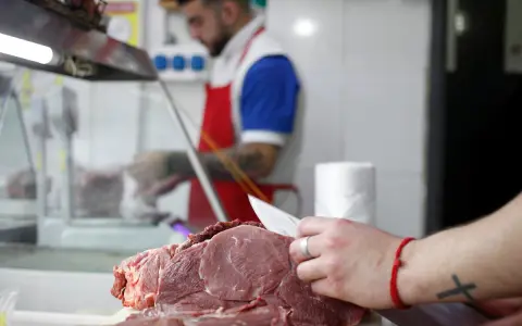 Ventas de carne en el cierre de año.