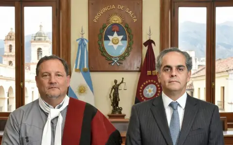 Martín Diez Villa y Marín Plaza, posibles jueces de la Corte Provincial. (imagen con IA)