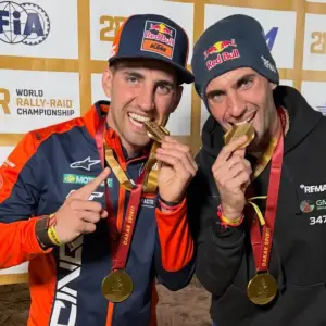 "Ni en los mejores sueños": la emoción de los hermanos Benavides tras el histórico doblete en el Dakar
