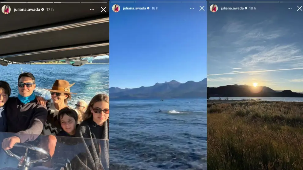 Los posteos de Juliana Awada.