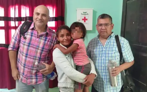 Niña desaparecida y hallada