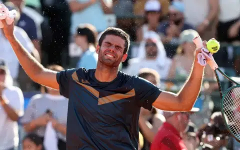 Mal paso para Facundo Díaz Acosta en el Abierto de Australia 2026