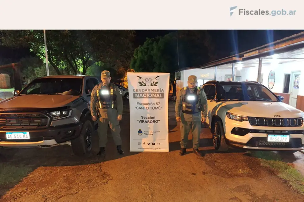 Dos camionetas secuestradas el 25 de febrero pasado, en los allanamientos en Misiones