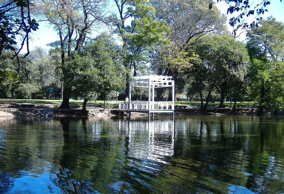 Vista del Parque Sarmiento en Córdoba