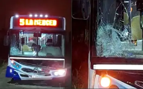 Así quedó la unidad de Saeta tras el siniestro en la ruta 68