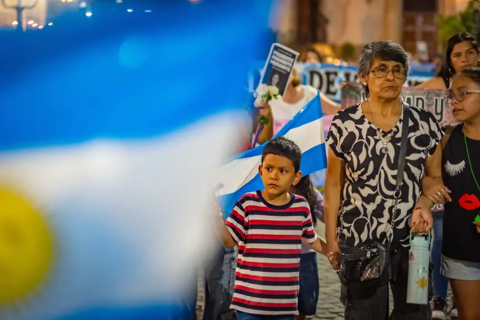 Marcha por Vicente cordeyro