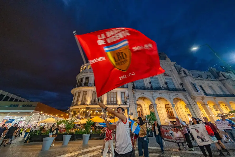 Marcha por Vicente cordeyro