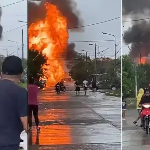 "Volaron garrafas hasta cinco cuadras": Inmenso incendio en Tucumán