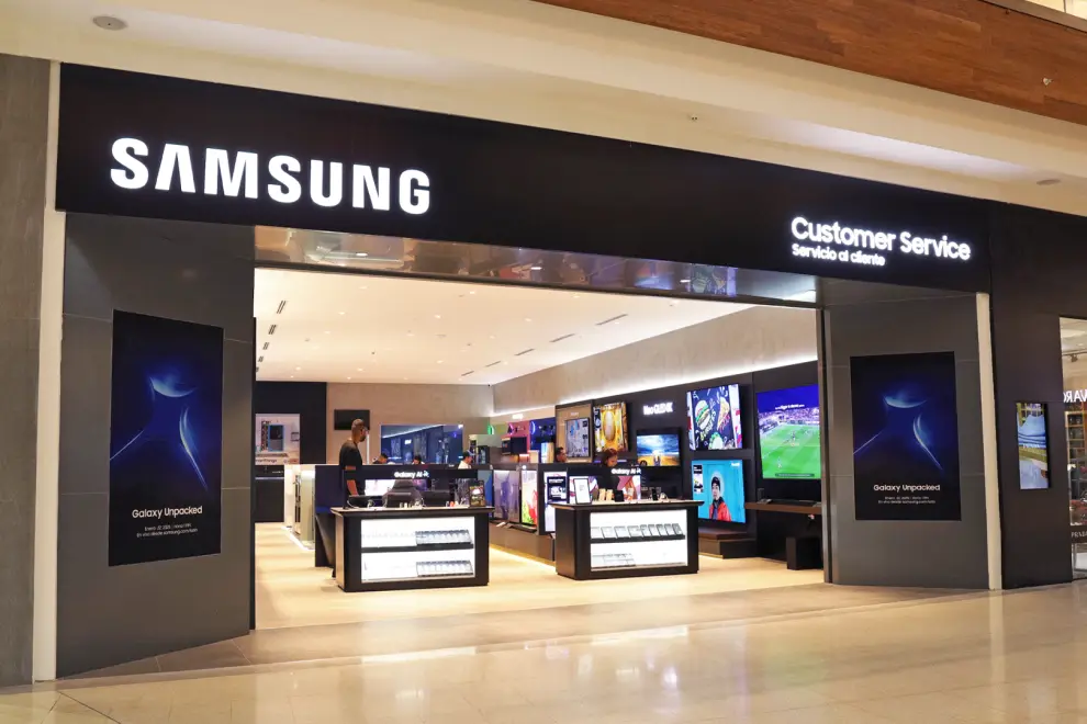 Local de Samsung.