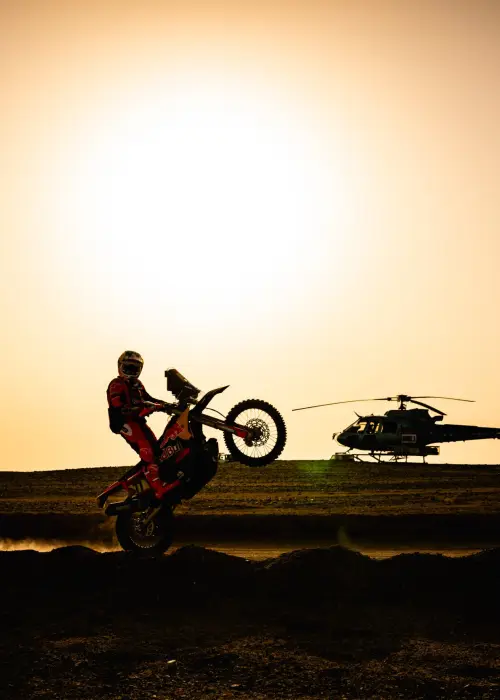 Luciano Benavides irá logró el milagro en la última etapa del Rally Dakar 2026.