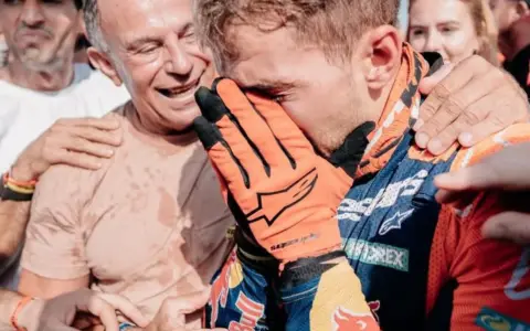 Luciano Benavides, ganador del Dakar