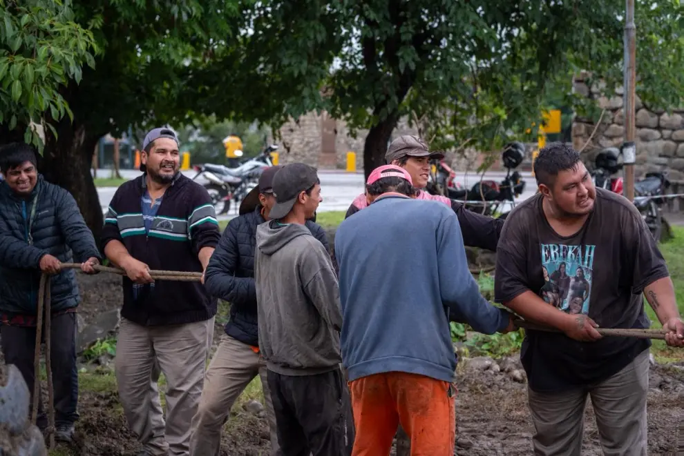 Vaqueros tras las lluvias - (Foto: Javier Corbalán)