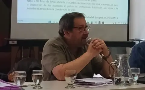Mario Assad, presidente del Colegio de Farmacéuticos de Salta